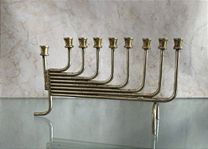 Menorah / candelabro judaico / israel / jerusalém (antiguidade / raridade / relíquia / antiquário)