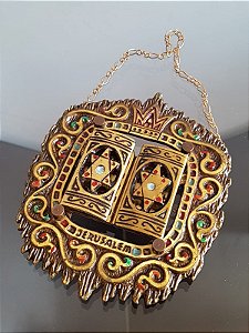 Atril judaico / israel / jerusalém (antiguidade / raridade / relíquia / antiquário)