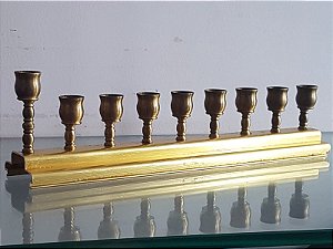 menorah / candelabro judaico / israel / jerusalém (antiguidade / raridade / relíquia / antiquário)