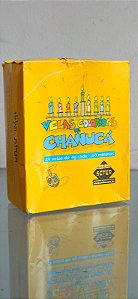 Velas coloridas para festa de Chanucá judaico / israel / jerusalém