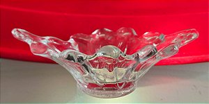 petisqueira em vidro (antiguidade / raridade / relíquia / antiquário)