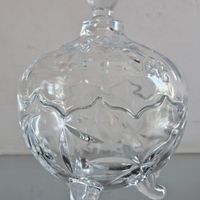 bomboniere / baleiro / em vidro (antiguidade / raridade / relíquia / antiquário)