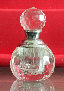 perfumeiro em cristal (antiguidade / raridade / relíquia / antiquário)