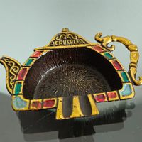 cinzeiro judaico / israel / jerusalém (antiguidade / raridade / relíquia / antiquário