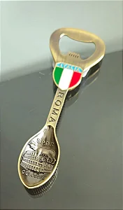 abridor de garrafas com ima (antiguidade / raridade / antiquário / relíquia)