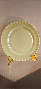 prato p bolo em opalina colorex (antiguidade / raridade / relíquia / antiquário)