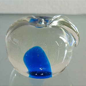 maçã em cristal (antiguidade / raridade / relíquia / antiquário)