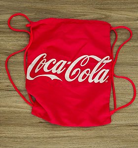 bolsa / mochila coca cola (antiguidade / raridade / relíquia / antiquário)