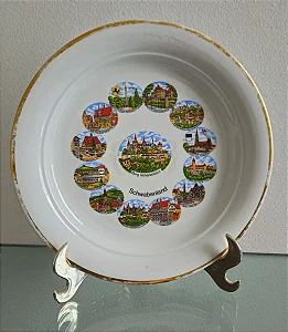 prato em porcelana (antiguidade / raridade / antiquário / relíquia)