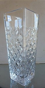 vaso em cristal (antiguidade / raridade / relíquia / antiquário)