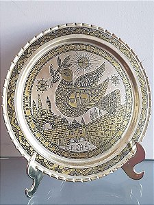 prato judaico / israel / jerusalém (antiguidade / raridade / relíquia / antiquário)