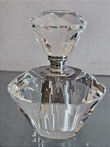 perfumeiro em cristal (antiguidade / raridade / relíquia / antiquário)