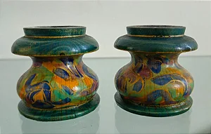 castiçais judaicos / israel / jerusalém (antiguidade / raridade / relíquia / antiquário)