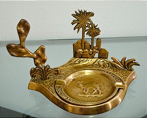 cinzeiro judaico / israel / jerusalém (antiguidade / raridade / relíquia / antiquário