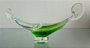 cinzeiro em murano (antiguidade / raridade / antiquário / relíquia)