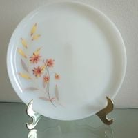 prato em opalina (antiguidade / raridade / relíquia / antiquário)