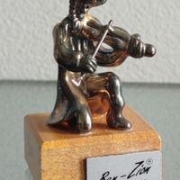 escultura judaica (antiguidade / raridade / relíquia / antiquário)