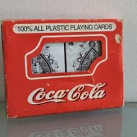 baralho coca cola (antiguidade / raridade / relíquia / antiquário)