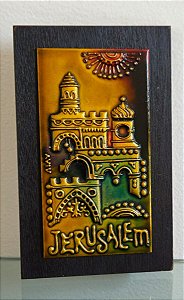 quadro / placa judaica (antiguidade / raridade / relíquia / antiquário)