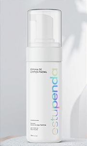 Espuma de Limpeza Facial Estupenda – Extrato de Algas Marinhas e Pantenol 150ml