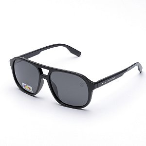 Óculos de Sol Masculino Polarizado Preto Fosco OC-170925-785