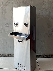 BEBEDOURO INDUSTRIAL 25L COLUNA INOX LIDER