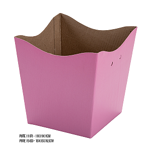 Cachepot Vintage - Cor: Rosa
