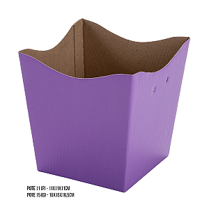 Cachepot Vintage - Cor: Lilás