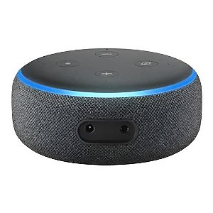 Alexa Echo Dot Amazon 3 Geração Alexa Smart Speaker Wi-fi Cor Heather Gray