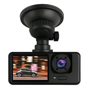 Câmera Veicular 3 Com Wi-fi Full Hd Motorista Uber Onibus