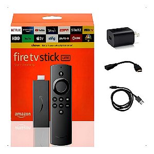 Fire Stick Tv Lite Controle Voz Streaming Full Hd Cor Preto Tipo De Controle Remoto De Voz