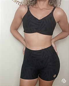 Conjunto Fitness Geométrico Suplex Feminino