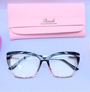 Óculos Benali Cristal - Elegância e Estilo