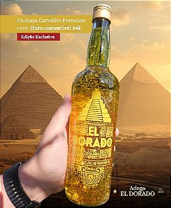 El Dorado – The Golden Spirit: Cachaça Premium de Carvalho com Flocos de Ouro 24k