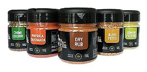 Kit Temperos Para Churrasco Campostella
