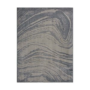 Tapete Clássico Renaissance Macio Sala / Quarto - Tamanho 150x200  - Cor Grafite