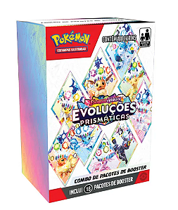 Combo de Booster - Pokemón: Evoluções Prismáticas