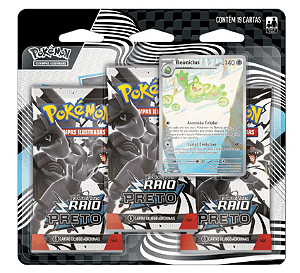 Blister Triplo Pokémon - Raio Preto - Reuniclus