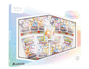 Box Pokémon - Evoluções Prismáticas - Coleção Arco-Íris