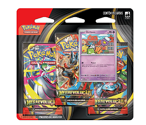 Blister Triplo Pokémon - Megaevolução (Drifoon)
