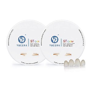 Bloco de Zirconia Dental Super Translúcido Colorido (para Sistema Aberto)