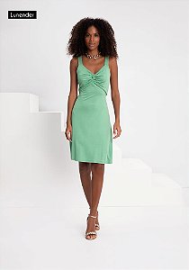Vestido Verde Viscose