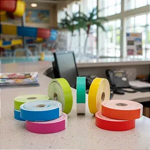 KIT DE PULSEIRAS DE IDENTIFICAÇÃO HOSPITALAR E EVENTOS VERMELHA