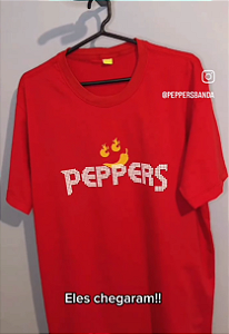 Camiseta Vermelha exclusiva PEPPERS