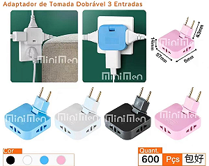Adpatador tomada T. 180 GRAUS