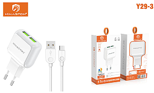 Carregador Turbo 5.1A Tipo C H’maston Y24-3