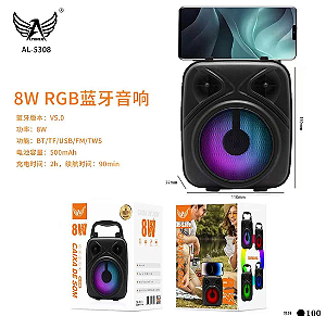 Caixa de Som Bluetooth 8W Altomex Portátil