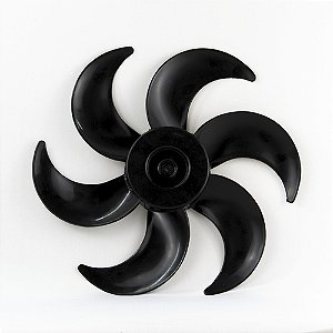 Hélice Mondial Turbo Ventisol (6 pás) 40cm Preta
