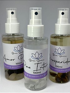 Kit Sprays Energéticos – Amor Próprio, Prosperidade e Paz Interior