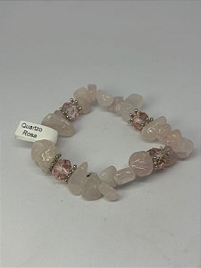 Pulseira Quartzo Rosa